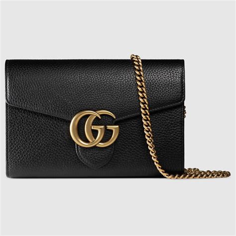 gg marmont leather mini chain bag|gg marmont mini bag review.